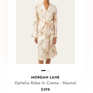 Morgan Lane Ophelia Robe Size S